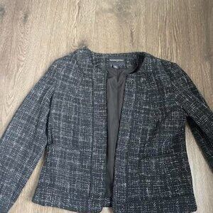 Banana Republic Tweed Blazer Size 4